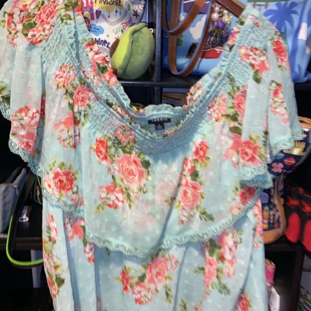 Torrid off shoulder top